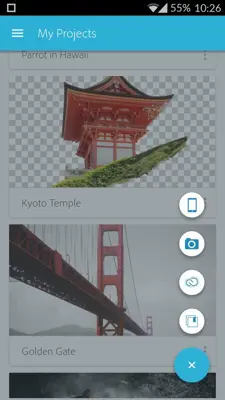 Adobe Photoshop Mix android App screenshot 0